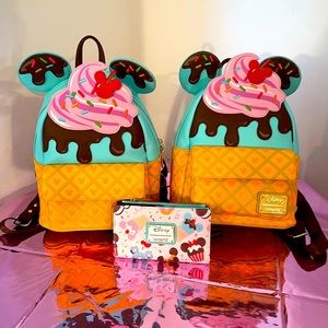 🍩🍦✨💖 LIMITED EDITION DISNEY LOUGNEFLY BUNDLE🍩🍦✨💖